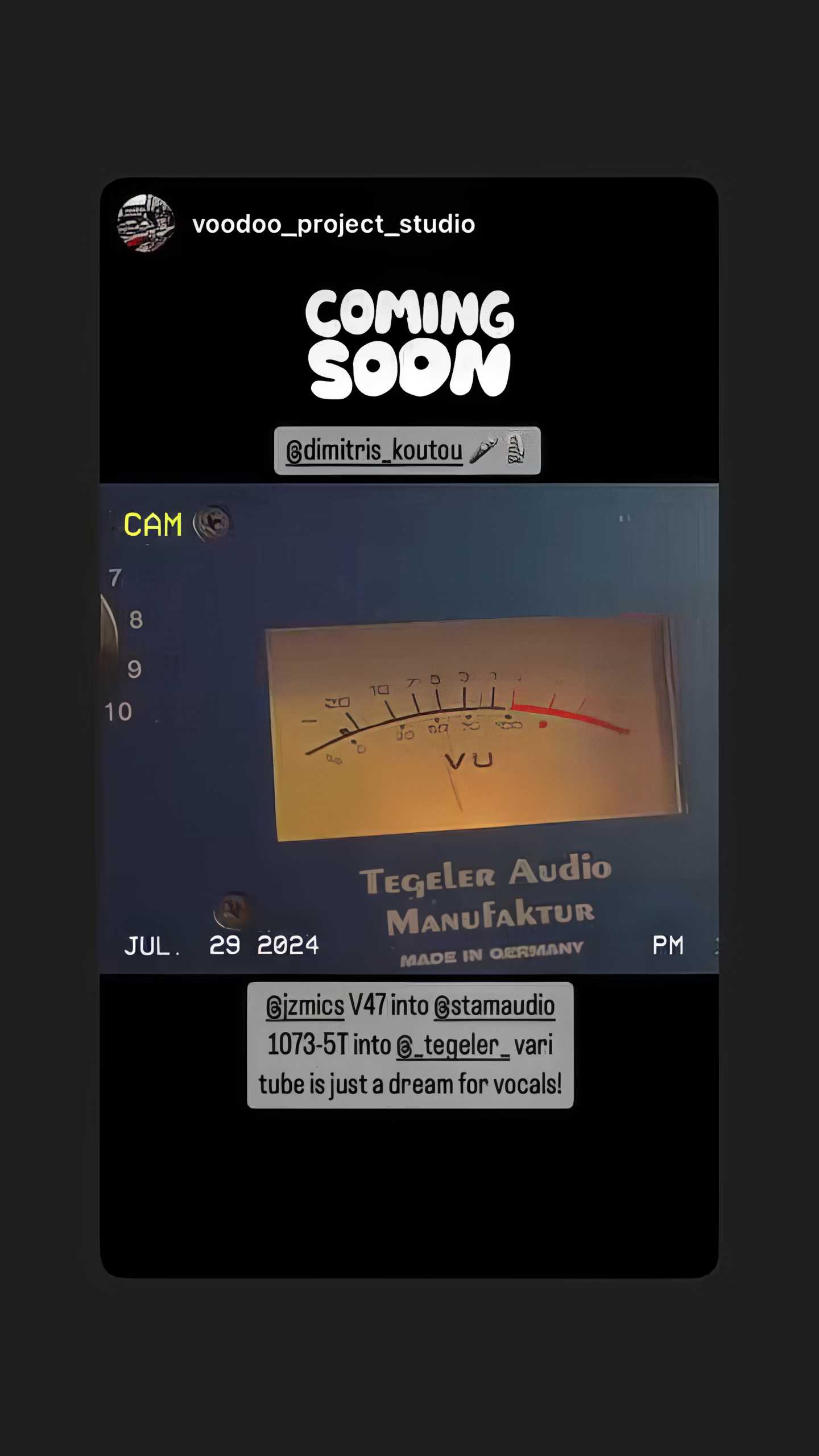 Vari Tube Recording Channel – Social Media 25